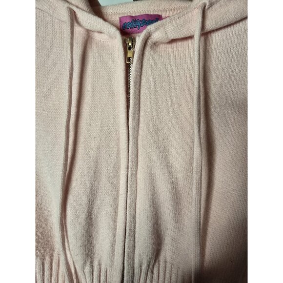 Ediketed Desiree Knitted Set In Pink- Fold Over Pants and Sweater in MED/LRG - Picture 5 of 16